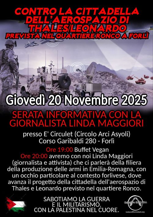 Discussione sul progetto della Cittadella della Leonardo-Thales