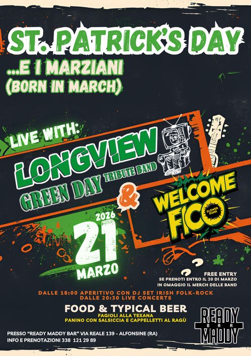 ST. PATRICK'S DAY [live concerts punk-rock '90]