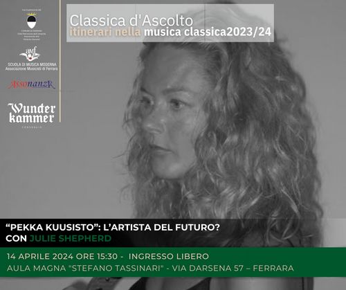 CLASSICA D'ASCOLTO: πππππ ππππππππ: π'πππππππ πππ π
πππππ? a cura di Julie Shepherd