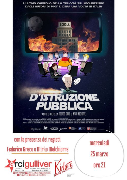 ''D'istruzione Pubblica'' di Federico Greco e Mirko Melchiorre