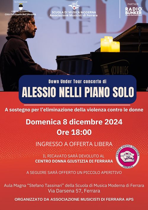 Down Under Tour: ALESSIO NELLI PIANO SOLO