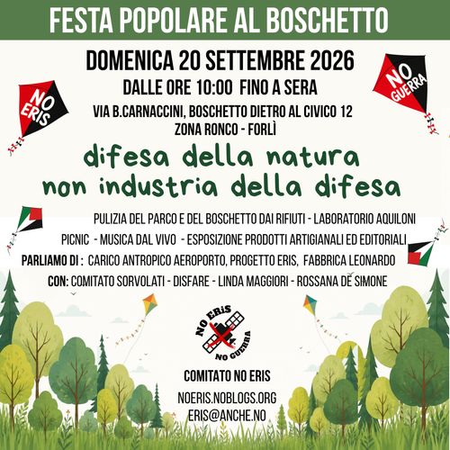 Festa popolare al boschetto