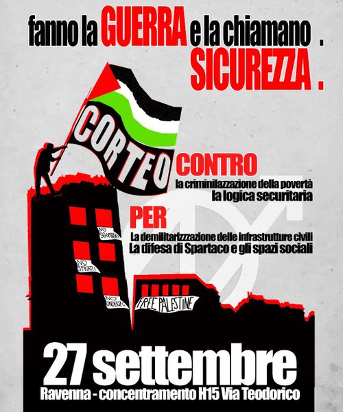 fanno la GUERRA e la chiamano SICUREZZA